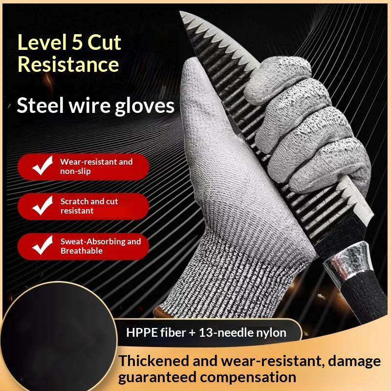 Garden Gloves - 1 Çift Güvenlik Kesilmeye Karşı Eldivenler