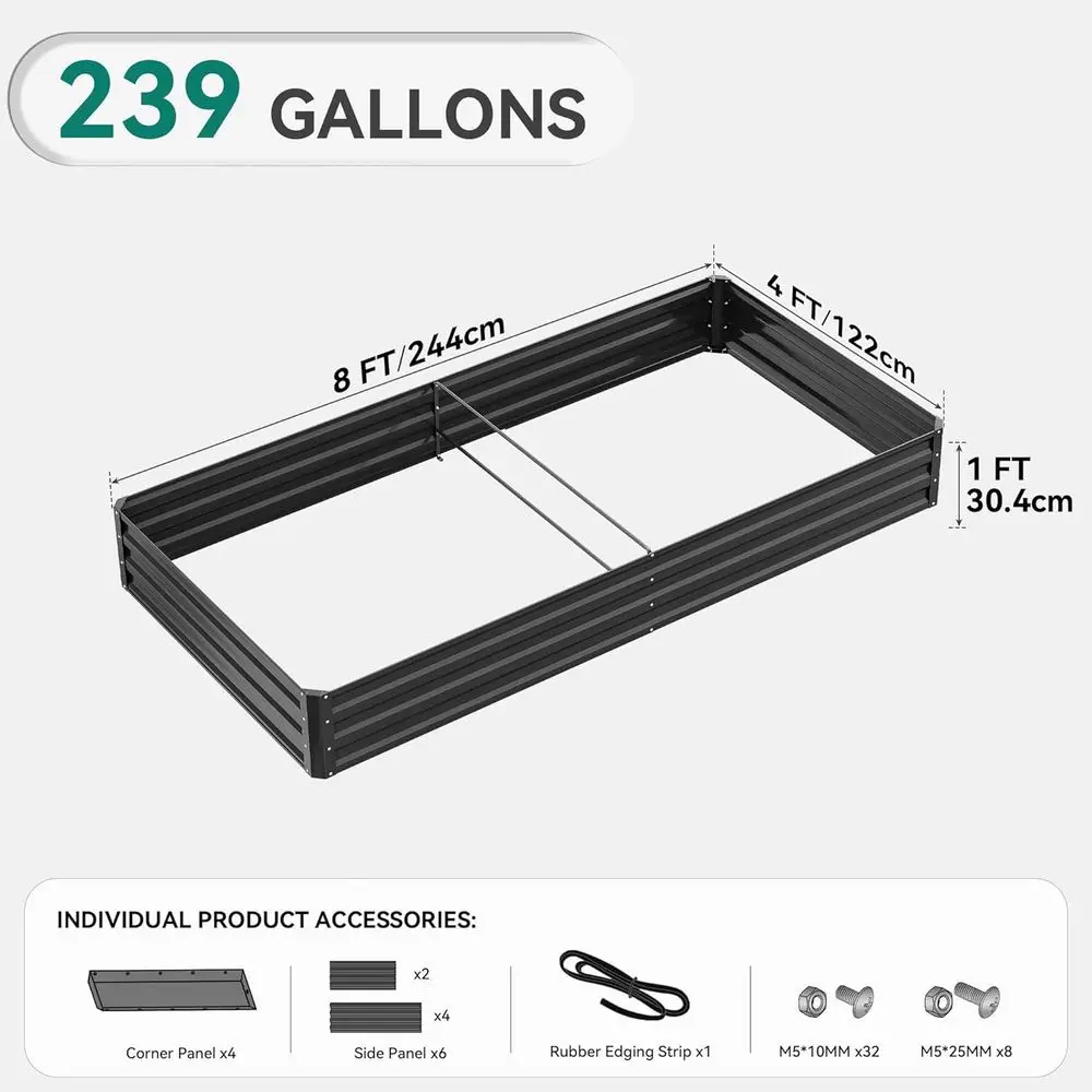 96x48x12 Galvaniz Çelik Yüksel - Garden Gloves incelemesi ve fiyatı