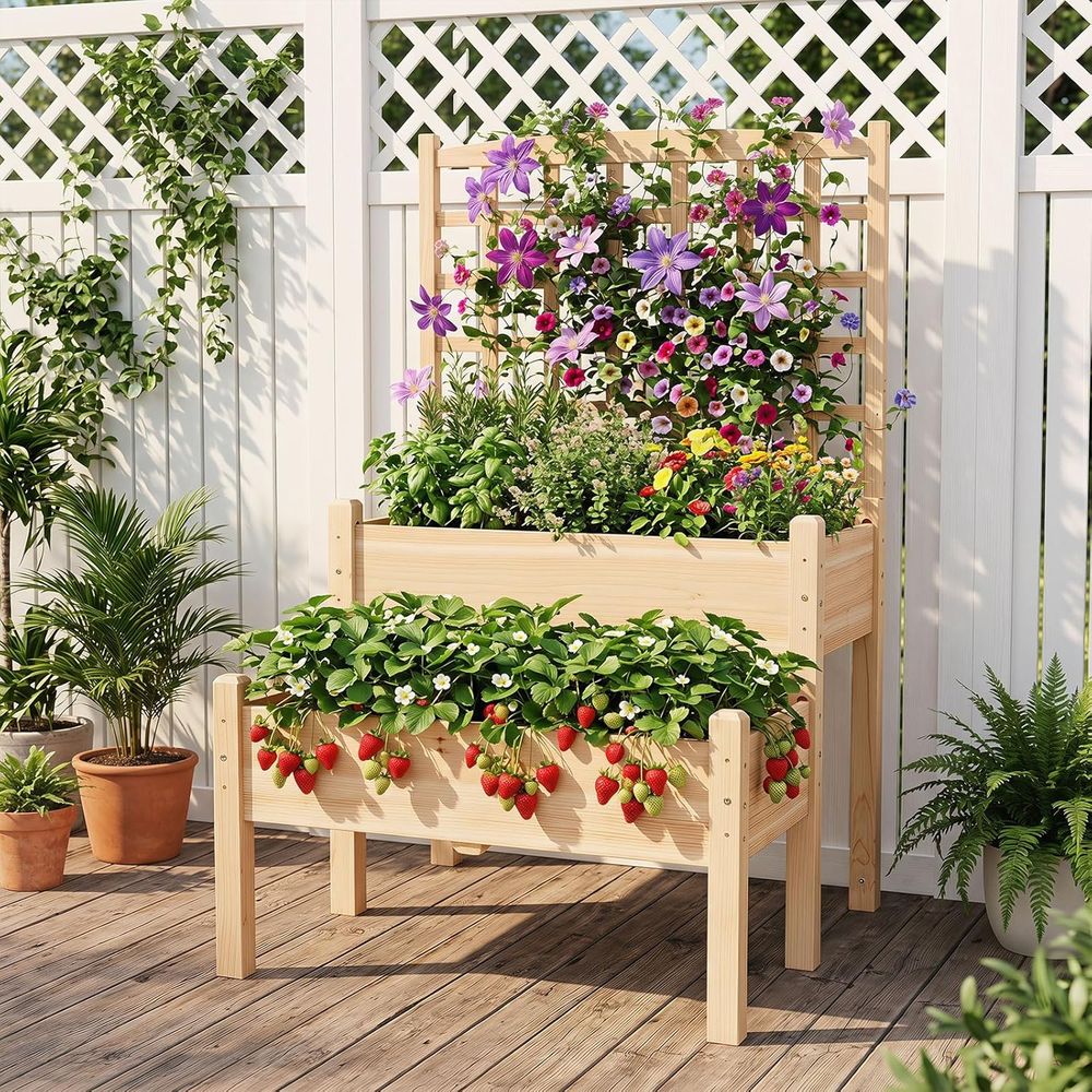 Çerçeveli Yükseltilmiş Bahçe Y - Raised Garden Bed incelemesi ve fiyatı