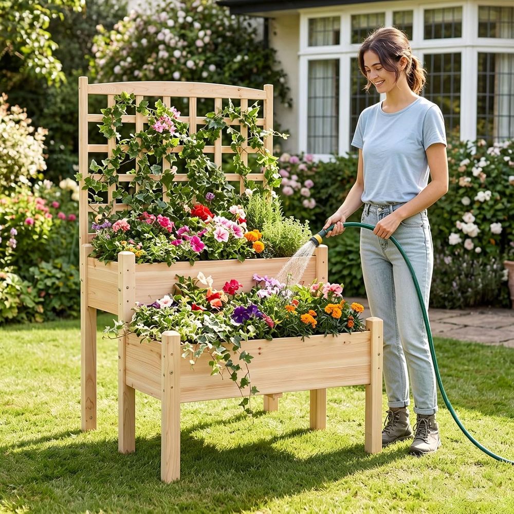 Çerçeveli Yükseltilmiş Bahçe Y - Raised Garden Bed incelemesi ve fiyatı
