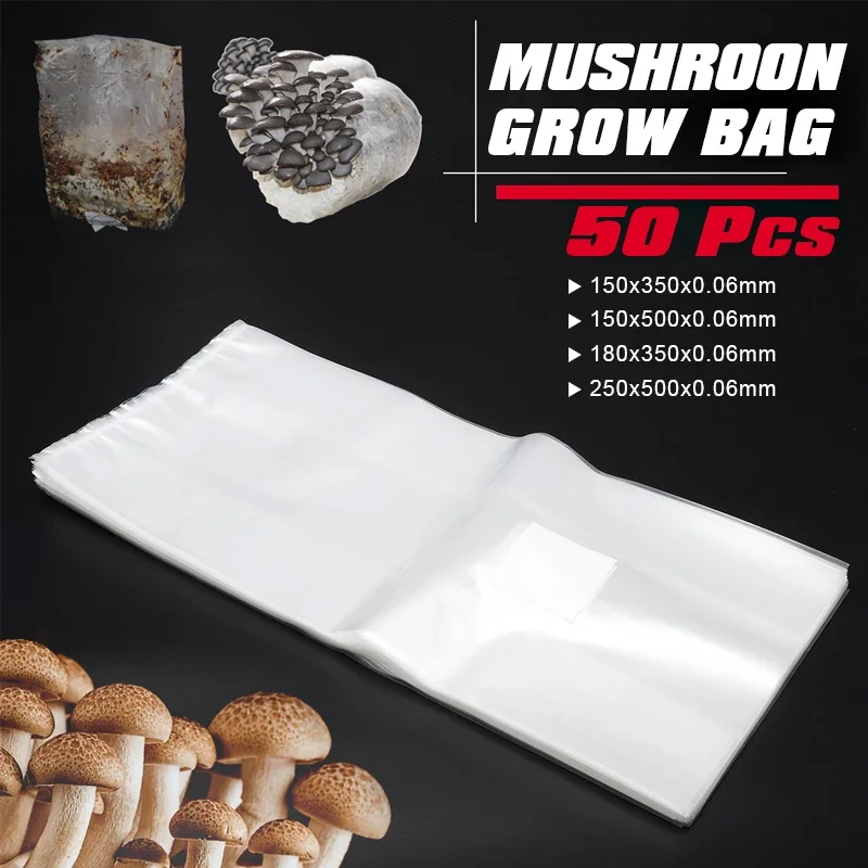 50 adet PVC mantar büyümek çan - Grow Bag incelemesi ve fiyatı
