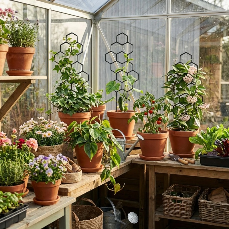 2/4 adet Bitki Destek Çubuğu S - Indoor Herb Garden incelemesi ve fiyatı