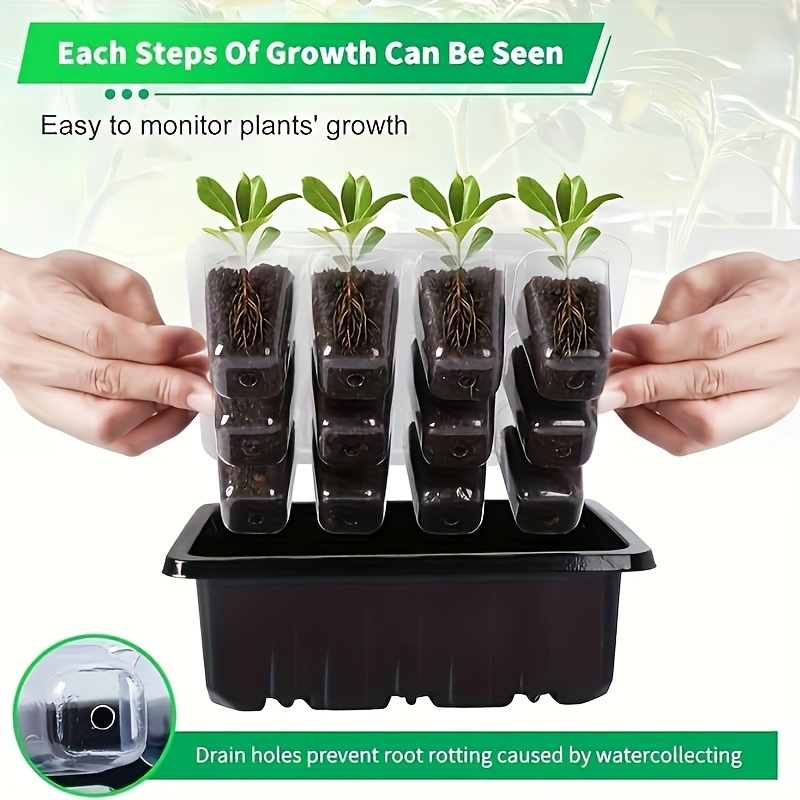 1/2/3'lü Paket 12/24/36 Hücrel - Seed Starter Tray incelemesi ve fiyatı
