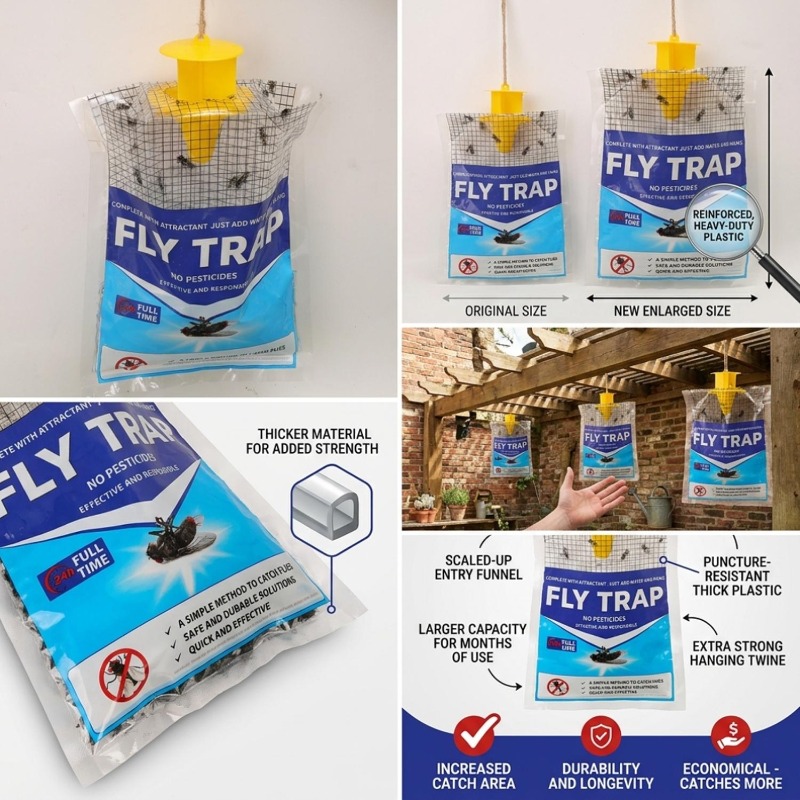 Asılı Sinek Tuzağı Çantası Su  - Grow Bag incelemesi ve fiyatı